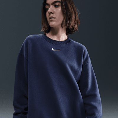 NIKE☆トレーナー スウェット 長袖◆CREW NECK SWEATSHIRT◆ Nike Club Fleece Oversized French Terry Crewneck Sweatshirt